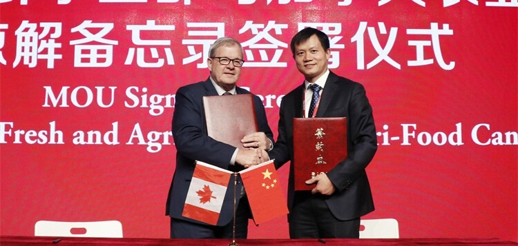 JD.com will introduce more high-quality Canadian products, including agri-food, fish, seafood and beverages