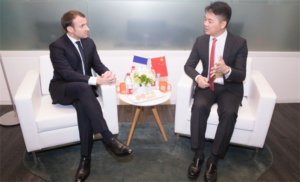 JD.com Commits to Sell €2 Billionin French Imports as President Macron Meets CEO Richard Liu