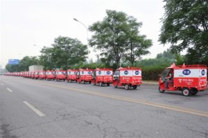 New Hydrogen Powered JD.com Delivery Trucks Emit Only Purified Water