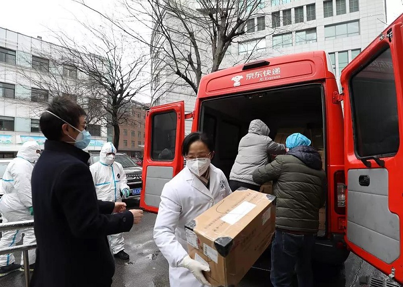 JD provided 70,000 masks to protect its employees based in Wuhan.