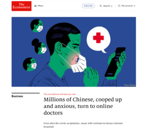 The Economist Spotlights JD Health's Telemedicne Efforts during COVID 19