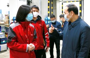Lietenant Governer of Hubei: JD Couriers Desrve Appreciation