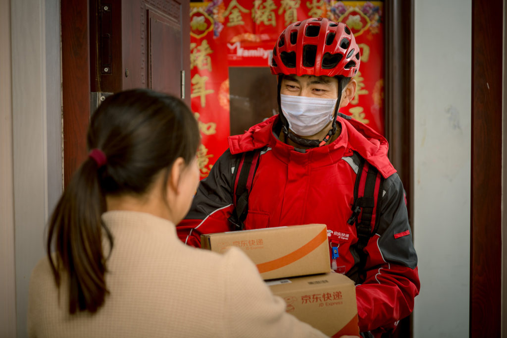 As of May 11th, over 80% of compounds resume allowing JD couriers to enter and provide delivery services.