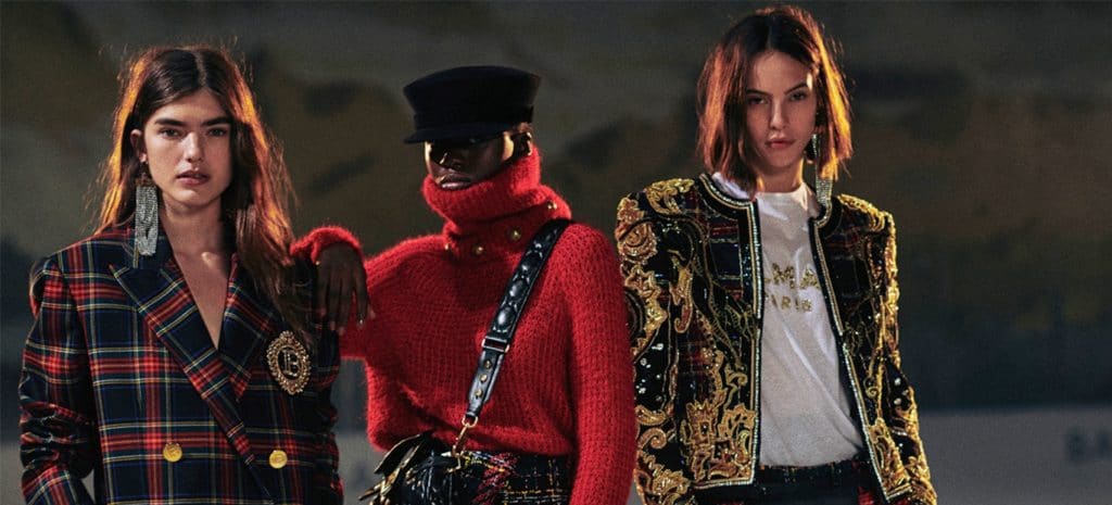 French fashion house Balmain opened a first-party store on JD.com