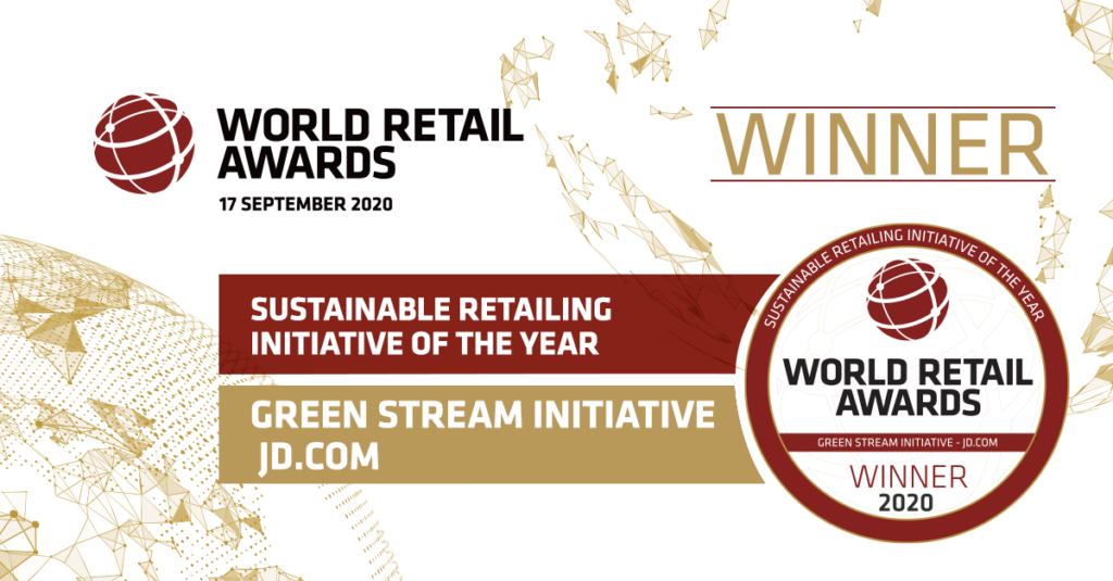 JD.com’s Green Stream Initiative won the “Sustainable Retailing Initiative of the Year