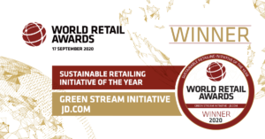 JD.com's "Green Stream Initiative" Wins WRC's Award