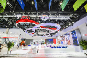 JD's exhibition area at CIFTIS 2020