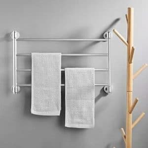 Electric towel hanging warmers without nails also gained popularity among customers.