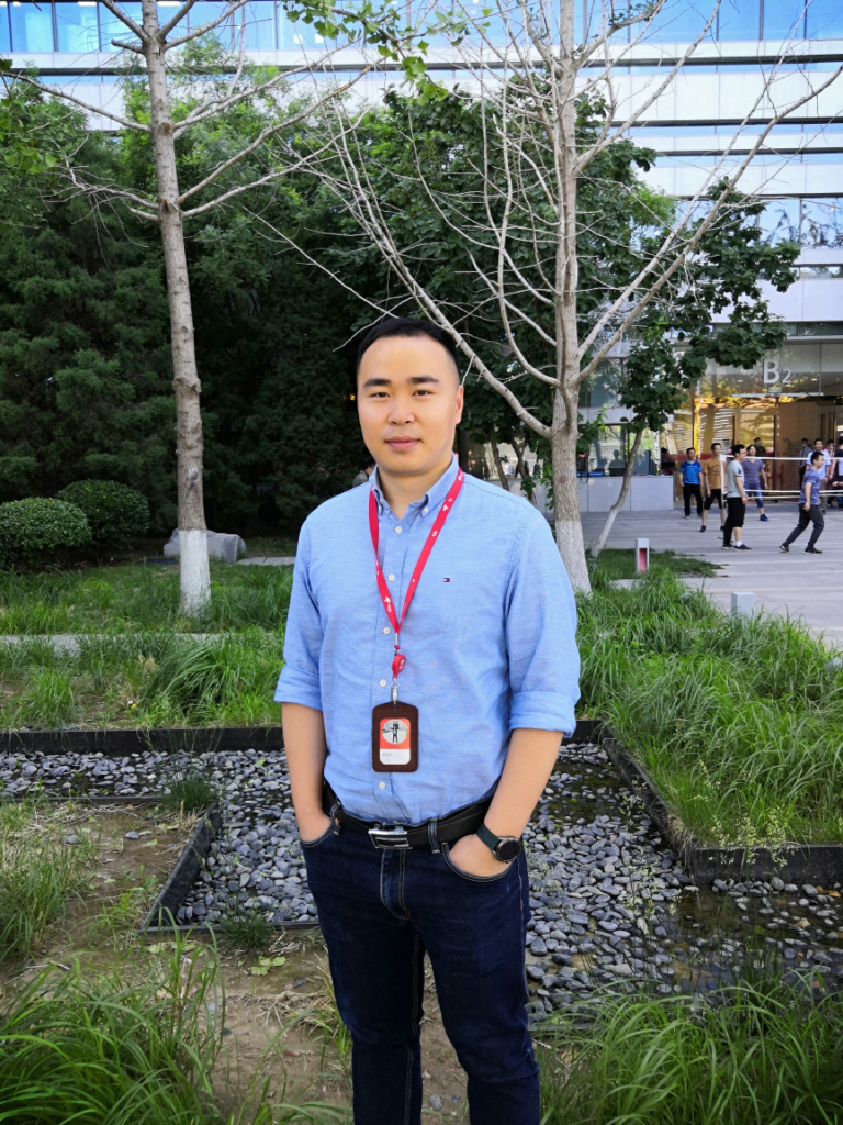 Leo Xia, head of JD’s Asia No. 1 fulfillment center project,