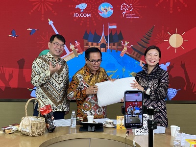 JD aims to become the bridge between the culture and products of Indonesia and China