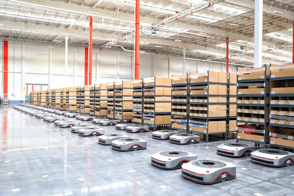 JD.com builds ‘unmanned warehouses’ that use analytics to significantly improve warehouse operating efficiency by as much as five times.