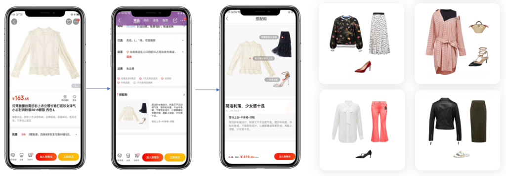 Fashion collection recommendation via AI
