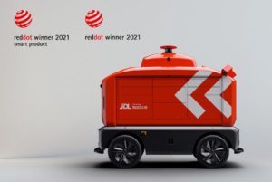 JD's Autonomous Delivery Robots Won Two Red Dot Awards