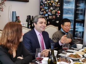 Georgian Ambassador Delivers Wine Package and Joins Beijinger's New Year's Eve Party | Jd.comgeorgia ambassador | Jd.com